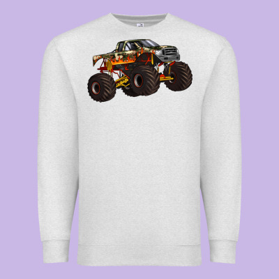 Monster Truck Premium Sweatshirt Designed By Artiststas
