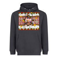 Smoke Stacked Christmas Farm Heavyweight Hoodie - Artiststas