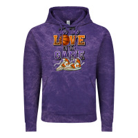Cloud Purple for the love of the game basketball Vintage Hoodie - HowdyJamesFarm