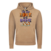 Vintage Coffee for the love of the game basketball Vintage Hoodie - HowdyJamesFarm