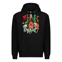 Black merry and bright black man sneakers Premium Hoodie - RanaPortraitStore