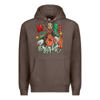 Coffee merry and bright black man sneakers Premium Hoodie - RanaPortraitStore