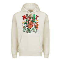 Oatmeal Heather merry and bright black man sneakers Premium Hoodie - RanaPortraitStore