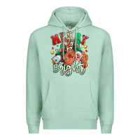 Seafoam merry and bright black man sneakers Premium Hoodie - RanaPortraitStore