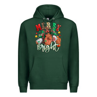 Sports Green merry and bright black man sneakers Premium Hoodie - RanaPortraitStore