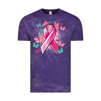 Cloud Purple Breast Cancer ribbon Cancer Awareness Vintage Tee - HowdyJamesFarm