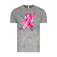 Cloud Rock Breast Cancer ribbon Cancer Awareness Vintage Tee - HowdyJamesFarm