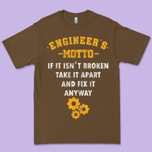 Engineer Engineering Mechanical Profession Electrical Gift Premium Tee Designed By Minhpixels