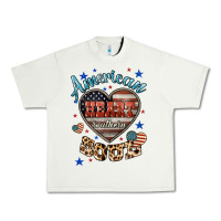 Pistachio American heart southern soul Urban Heavy Tee - HowdyJamesFarm