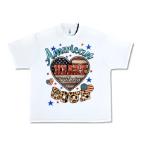 White American heart southern soul Urban Heavy Tee - HowdyJamesFarm