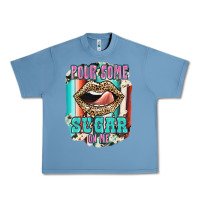Pebble Blue Pour Some Sugar On Me Urban Heavy Tee - JahusDesignShop