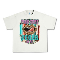 Pistachio Pour Some Sugar On Me Urban Heavy Tee - JahusDesignShop