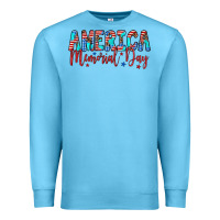 Ocean Blue america memorial day Premium Sweatshirt - Artiststas