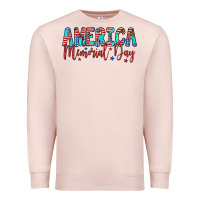 Pale Pink america memorial day Premium Sweatshirt - Artiststas