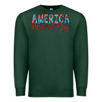 Sports Green america memorial day Premium Sweatshirt - Artiststas