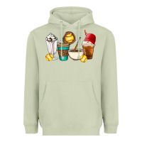 Matcha Softball coffee cups Heavyweight Hoodie - Artiststas