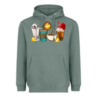 Sage Softball coffee cups Heavyweight Hoodie - Artiststas