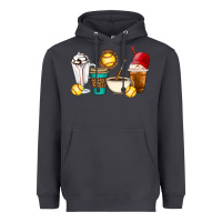 Smoke Softball coffee cups Heavyweight Hoodie - Artiststas