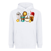 White Softball coffee cups Heavyweight Hoodie - Artiststas