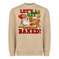 Mushroom let's get baked Heavyweight Sweatshirt - FaDigitalArtStudio