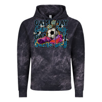 Cloud Black Game day soccer Vintage Hoodie - HowdyJamesFarm