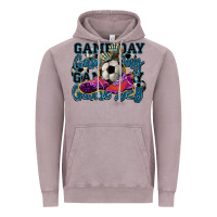 Vintage Zinc Game day soccer Vintage Hoodie - HowdyJamesFarm