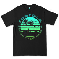 Black Bvi Tortola British Caribbean Island Souvenir Premium Tee - minhPixels