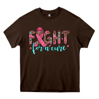 Chocolate Brown fight for a cure Heavy Core Tee - JahusDesignShop