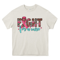 Cream fight for a cure Heavy Core Tee - JahusDesignShop