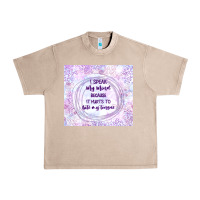 French Oak it hurts to bite my tongue Urban Heavy Tee - TumblerDesignByShophia