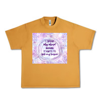 Peanut Butter it hurts to bite my tongue Urban Heavy Tee - TumblerDesignByShophia