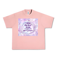 Salmon it hurts to bite my tongue Urban Heavy Tee - TumblerDesignByShophia
