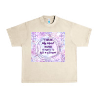 Sandshell it hurts to bite my tongue Urban Heavy Tee - TumblerDesignByShophia
