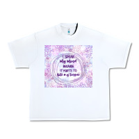 White it hurts to bite my tongue Urban Heavy Tee - TumblerDesignByShophia