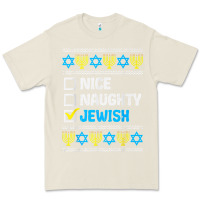 Bone nice naughty jewish ugly hanukkah sweater chanukah jew gift premium t Premium Tee - minhPixels