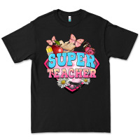 Black super teacher Premium Tee - BarkalooDesign