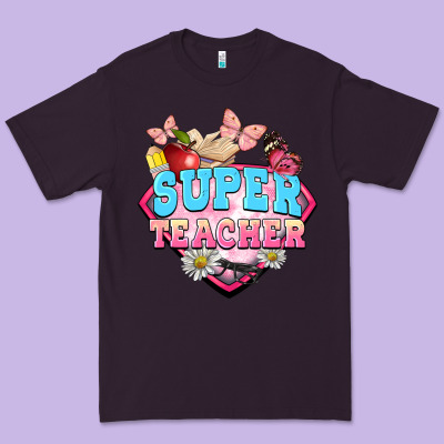 Super Teacher Premium Tee Designed By Barkaloodesign