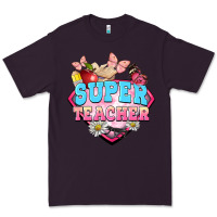 Plum super teacher Premium Tee - BarkalooDesign