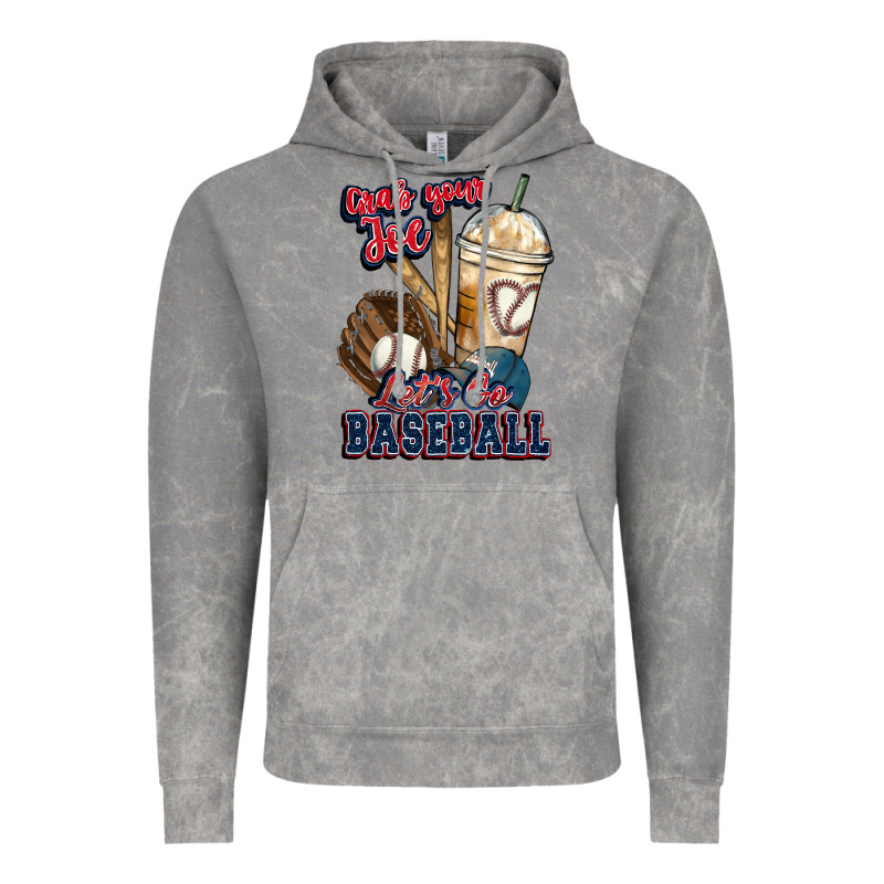 Grab Your Joe Lets Go Baseball Vintage Hoodie by HowdyJamesFarm | Teevron