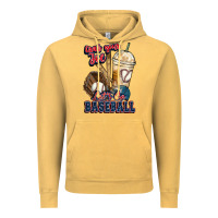 Vintage Mustard Grab your joe lets go baseball Vintage Hoodie - HowdyJamesFarm