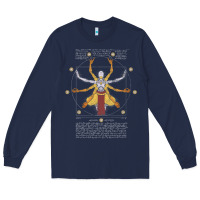 Navy Zenyatta Óvérwátch Zenyatta My Balls Funny Gifts Graphic Long Sleeve Tee - minhPixels