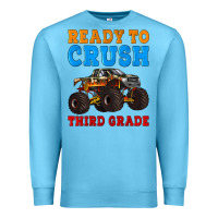Ocean Blue ready to crush third grade Premium Sweatshirt - Artiststas