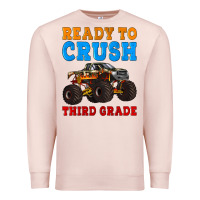 Pale Pink ready to crush third grade Premium Sweatshirt - Artiststas