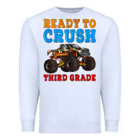 White ready to crush third grade Premium Sweatshirt - Artiststas