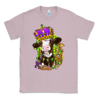 Lilac Mardi Gras cow Classic Tee - NancyCooperArtShop