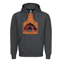 Smoke Barn Earning Zipper Hoodie - CowhideDigitalArt