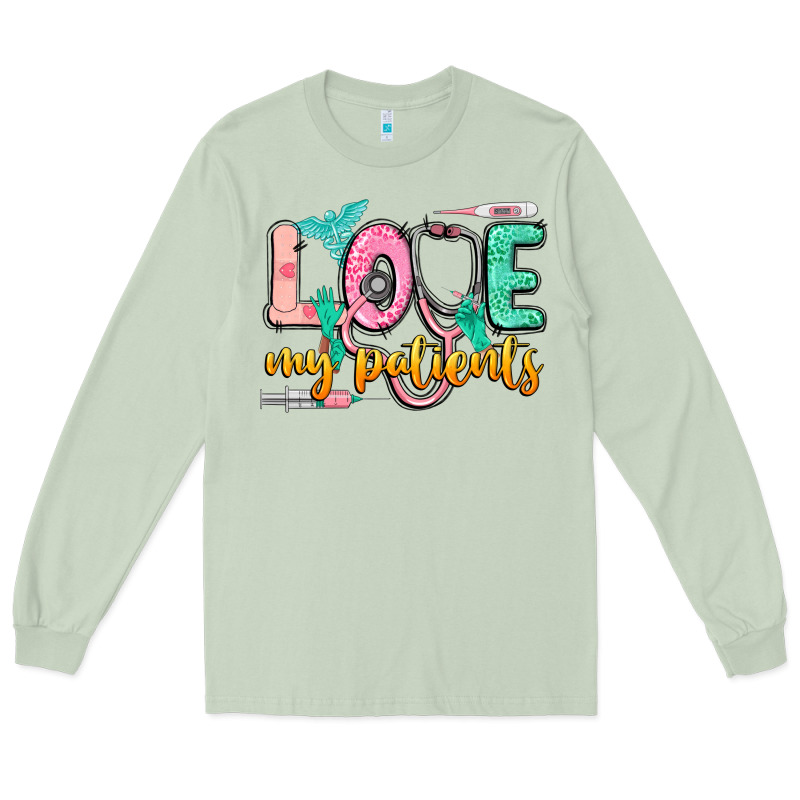 Love My Patients Long Sleeve Tee by CowGirlArtShop | Teevron