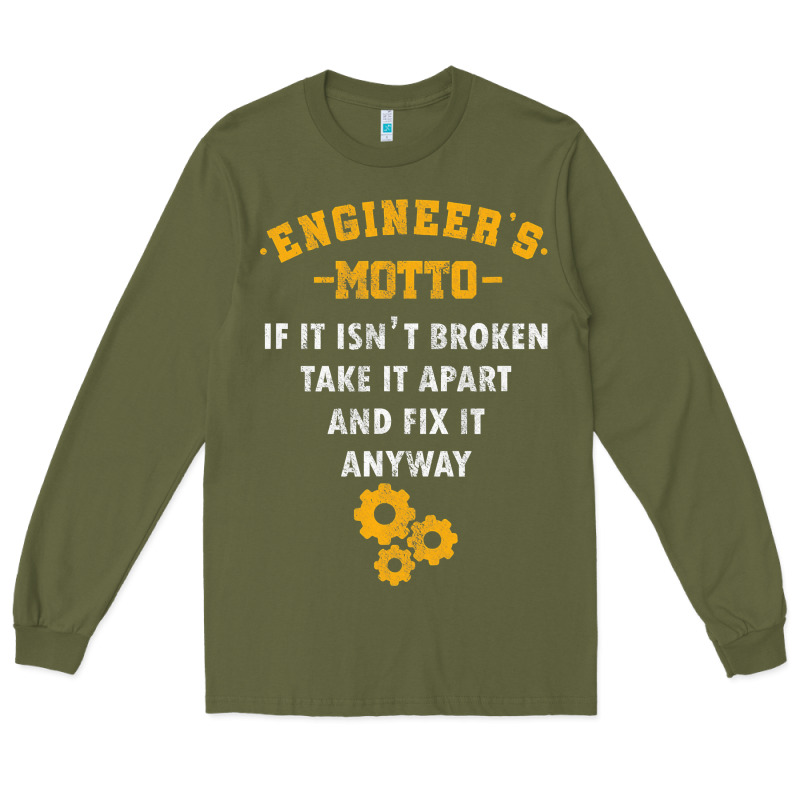 Engineer Engineering Mechanical Profession Electrical Gift Long Sleeve Tee by minhPixels | Teevron