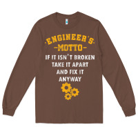 Chestnut engineer engineering mechanical profession electrical gift Long Sleeve Tee - minhPixels
