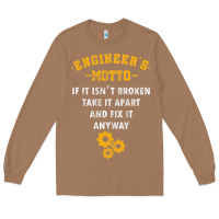 Toasted Coconut engineer engineering mechanical profession electrical gift Long Sleeve Tee - minhPixels